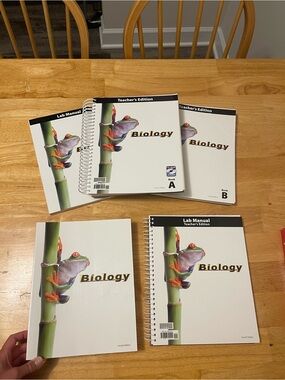 BJU Press Biology books 4th edition